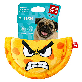 Игрушка для собак WAUDOG Fun Plush Чебурек плюш, 20x13 см