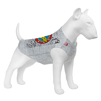 Майка для собак WAUDOG Clothes рисунок "Чудо-женщина комикс", M45