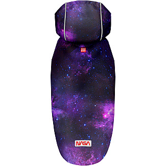 Дощовик-накидка з капюшоном для собак WAUDOG Clothes малюнок "NASA21", M