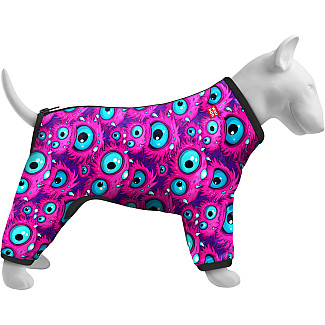 Вітровка для собак WAUDOG Clothes малюнок "Око монстра", M45