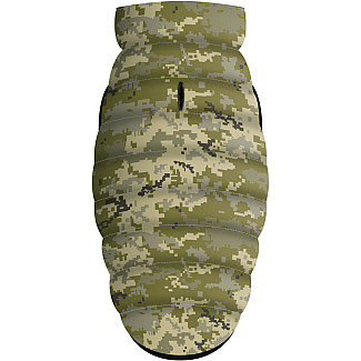 Курточка для собак WAUDOG Clothes малюнок "Мілітарі", M45