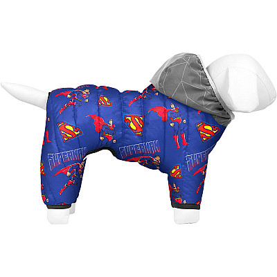 Комбінезон для собак WAUDOG Clothes, малюнок "Сила Супермена"