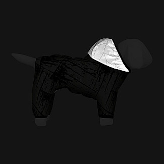 Комбінезон для собак WAUDOG Clothes, малюнок "Бетмен ескіз", M47