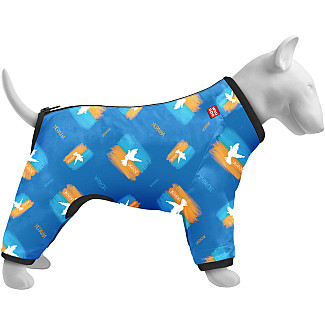 Вітровка для собак WAUDOG Clothes малюнок "Прапор", M47