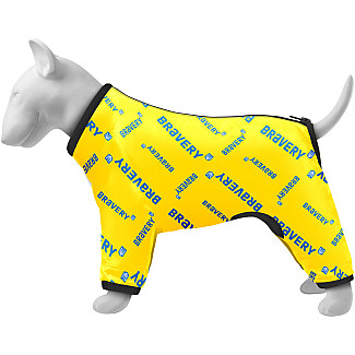 Вітровка для собак WAUDOG Clothes малюнок "Сміливість", L50