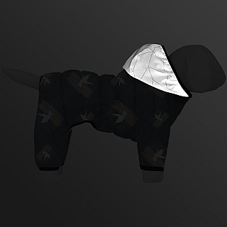 Комбінезон для собак WAUDOG Clothes малюнок "Прапор", L50