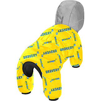 Комбинезон для собак WAUDOG Clothes рисунок "Смелость", L50