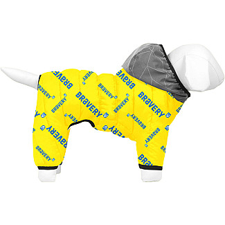 Комбинезон для собак WAUDOG Clothes рисунок "Смелость", L50
