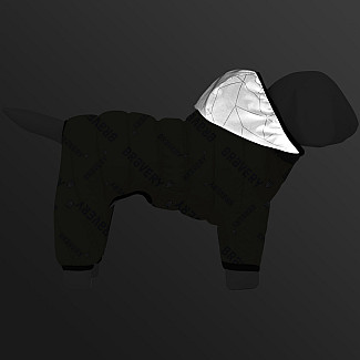 Комбинезон для собак WAUDOG Clothes рисунок "Смелость", L50