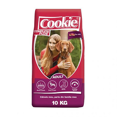 Корм сухий Cookie with Beef з яловичиною для собак