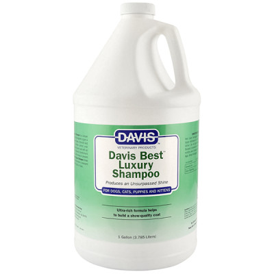 Davis Best Luxury Shampoo шампунь для блеска шерсти у собак и котов, концентрат