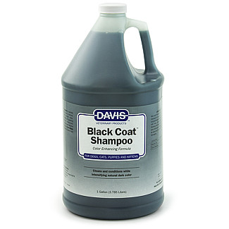 Davis Black Coat Shampoo шампунь для чорної вовни собак, котів, концентрат, 3.8 л