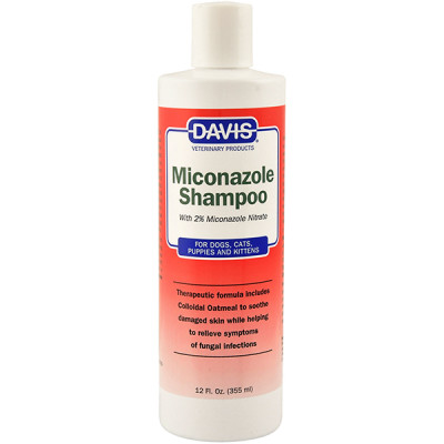 Davis Miconazole Shampoo шампунь для собак і котів із захворюваннями шкіри