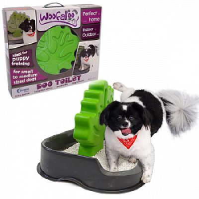 Woofaloo Dog Toilet Вуфалу туалет з деревом стовпчиком для собак собак малих і середніх порід