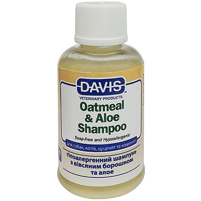 Davis Oatmeal Aloe Shampoo гипоаллергенный шампунь для собак и котов, концентрат