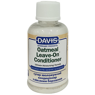 Davis Oatmeal Leave-On Conditioner супер зволожуючий кондиціонер для собак, котів, концентрат