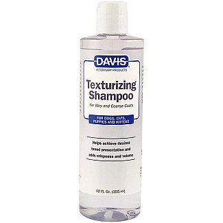 Davis Texturizing Shampoo шампунь для жорсткої і об'ємної вовни у собак і котів, концентрат, 355 мл