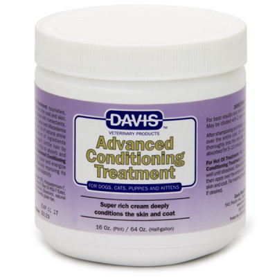 Davis Advanced Conditioning Treatment кондиціонер для собак, котів, з маслом макадамії, жожоба, оливковою