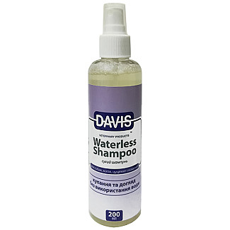 Davis Waterless Shampoo шампунь без води для собак і котів, 200 мл