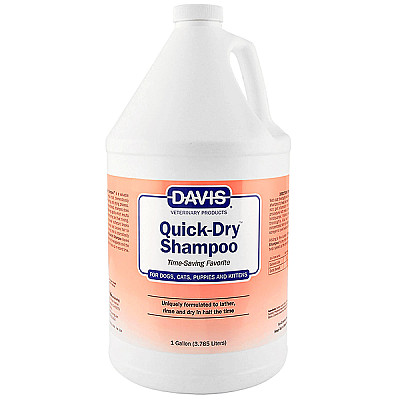 Davis Quick-Dry Shampoo Швидка сушка шампунь для собак і котів