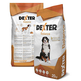 Dexter (Декстер) Balance Dog – Сухий повнораційний корм з м'ясом та овочами для дорослих собак, 20 кг
