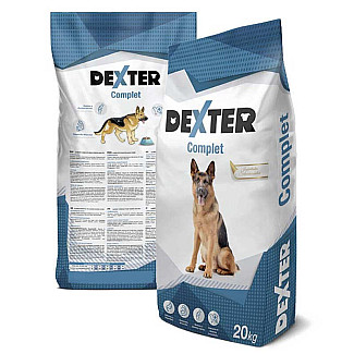 Dexter (Декстер) Сomplet Dog – Сухий повнораційний корм з м'ясом та овочами для дорослих собак, 20 кг