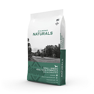 Сухий холістик корм Diamond Naturals Adult Small Breed Lamb&Rice з ягням для дорослих собак малих порід, 2 кг