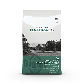 Сухий холістик корм Diamond Naturals Adult Small Breed Lamb&Rice з ягням для дорослих собак малих порід, 2 кг