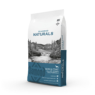 Сухий холістик корм Diamond Naturals All Life Stages Dog Skin&Coat з лососем для собак всіх порід на всіх стадіях життя, 15 кг