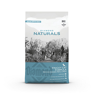 Сухий холістик корм Diamond Naturals Finicky Cat Chicken&Rice з куркою для вибагливих котів на всіх стадіях життя, 3 кг