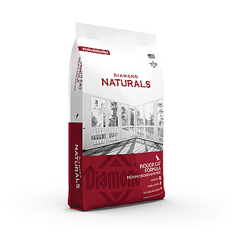 Сухий холістик корм Diamond Naturals Indoor Cat Chicken&Rice з куркою для котів, 7.5 кг