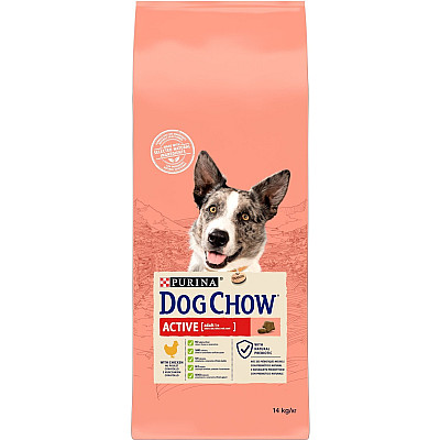 Корм для активних собак Purina Dog Chow Active Chicken  з куркою