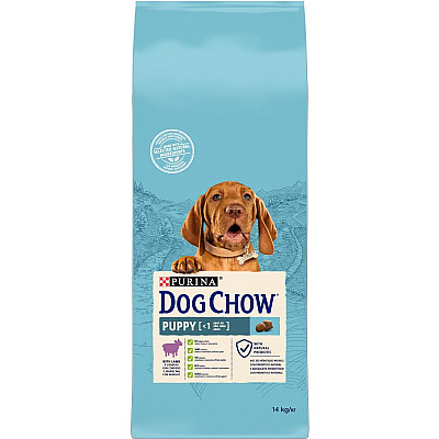 Сухой корм для собак Purina Dog Chow Puppy Lamb для щенков с ягняткой