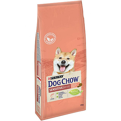Сухий корм для собак Purina Dog Chow Sensitive для собак з чутливим травленням, з лососем