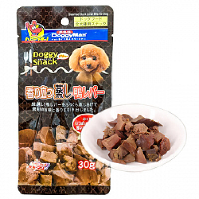 DoggyMan Steamed Duck Liver Bits ДОГГІМЕН КАЧИНА ПЕЧІНКА НА ПАРУ ласощі для собак