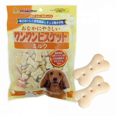 DoggyMan Healthy Biscuit Milk ДОГГІМЕН БИСКВІТ З МОЛОКОМ печиво ласощі для собак