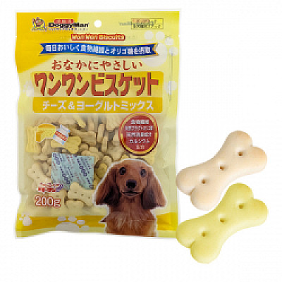 DoggyMan Healthy Biscuit Yogurt ДОГГІ МЕН БИСКВІТ З ЙОГУРТОМ печиво ласощі для собак