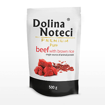 Корм для собак Dolina Noteci Pure Wet с говядиной