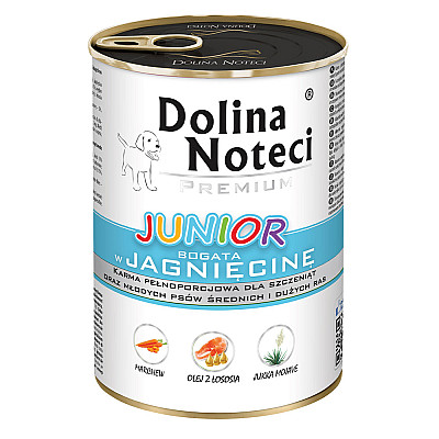 Влажный корм DOLINA NOTECI PREMIUM для щенков с бараниной
