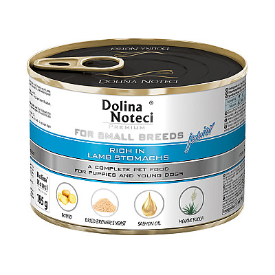 Влажный корм Dolina Noteci  для молодых собак мелких пород с бараньими желудками