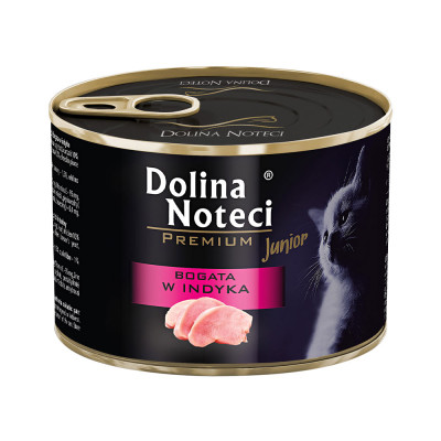 Влажный корм Dolina Noteci Premium Kot Junior Rich с индейкой