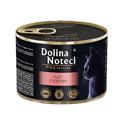Влыжный корм Dolina Noteci Premium Kot филе лолося