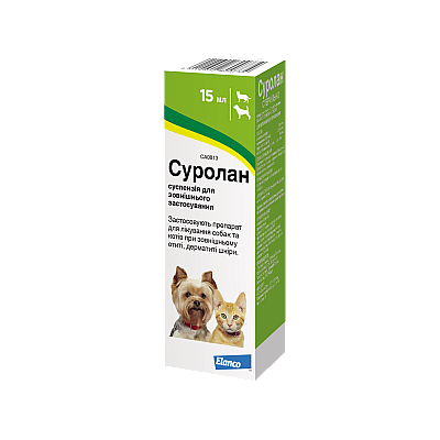 Вушні краплі Суролан