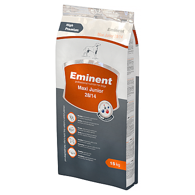  Eminent Maxi Junior корм для подрастающих щенков крупных и гигантских пород