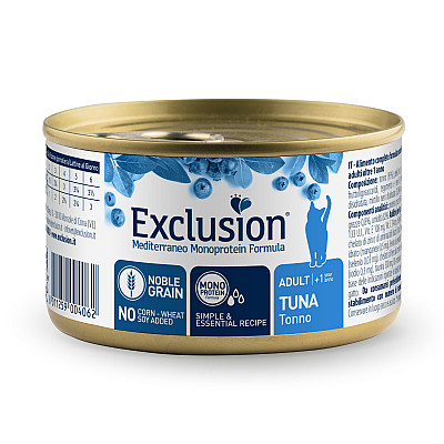 Влажный корм Exclusion Adult Tuna  для взрослых котов всех пород с тунцом