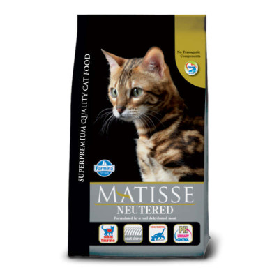 Farmina Matisse Cat Neutered Chicken – Сухий корм із куркою для стерилізованих кішок та кастрованих котів