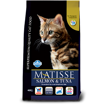 Farmina Matisse Cat Salmon & Tuna – Сухой корм с лососем и тунцом для взрослых кошек