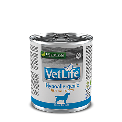 Лікувальний корм для собак Вологий Farmina Vet Life Hypoallergenic Fish & Potato дієт. харчування, при харчовій алергії