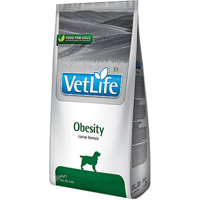 Сухий лікувальний корм для собак Farmina Vet Life Obesity для зниження зайвої ваги