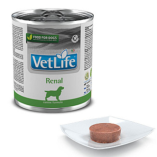 Farmina VetLife Renal – Консервований корм-дієта з куркою для собак із захворюванням нирок, 300 г